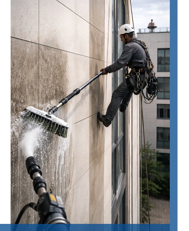 Мойка фасада из керамогранита в Алейске от 309 р. | ВЫСОТНИК-Лук