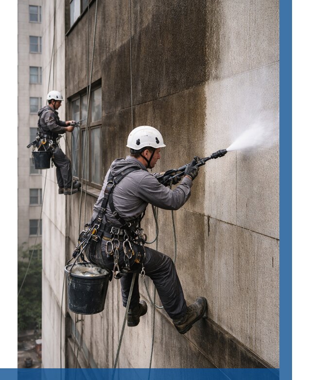 Очистка фасада от копоти в Алейске от 258 р. | ВЫСОТНИК-Лук