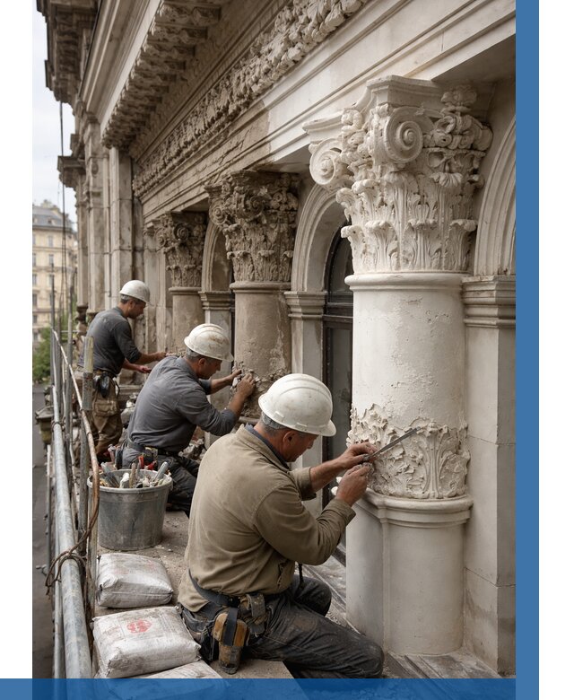 Реставрация фасадной лепнины в Алейске от 2578 р. | ВЫСОТНИК-Лук