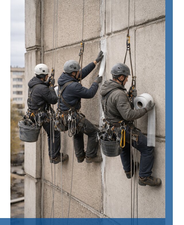 Ремонт межпанельных швов в Алейске от 773 р. | ВЫСОТНИК-Лук