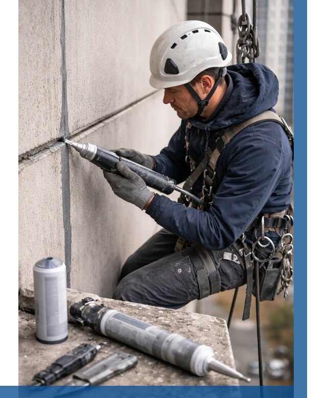 Вторичная герметизация швов в Алейске от 464 р. | ВЫСОТНИК-Лук