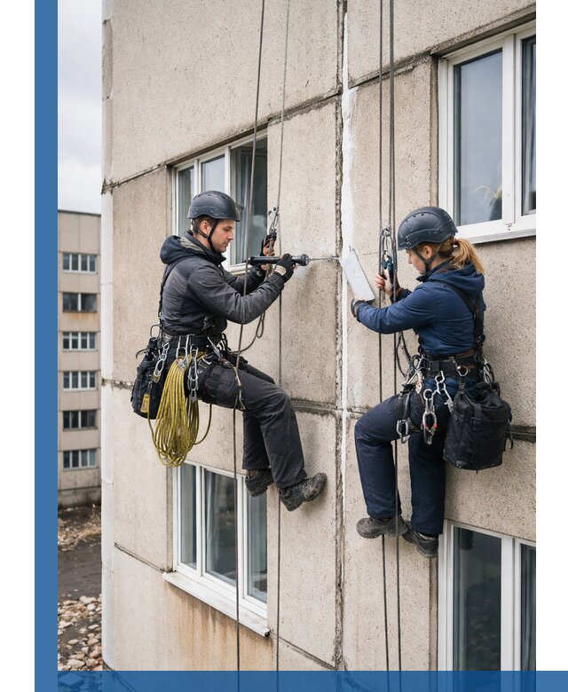 Герметизация межпанельных швов тёплым швом в Алейске