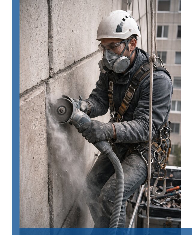 Штробление межпанельных швов в Алейске качественно и быстро