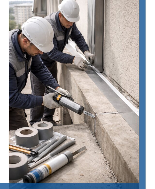 Герметизация примыкания балкона в Алейске от 4640 р. | ВЫСОТНИК-Лук