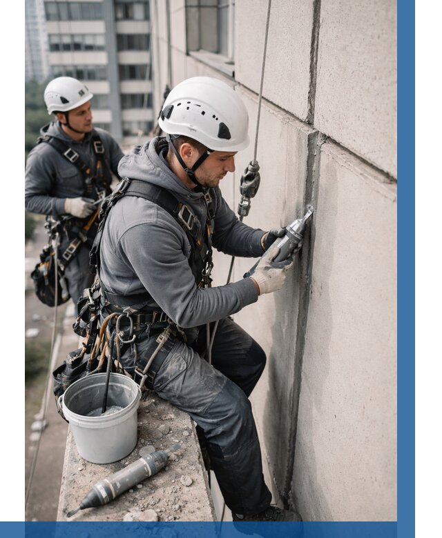 Ремонт деформационных швов здания в Алейске от 1031 р. | ВЫСОТНИК-Лук