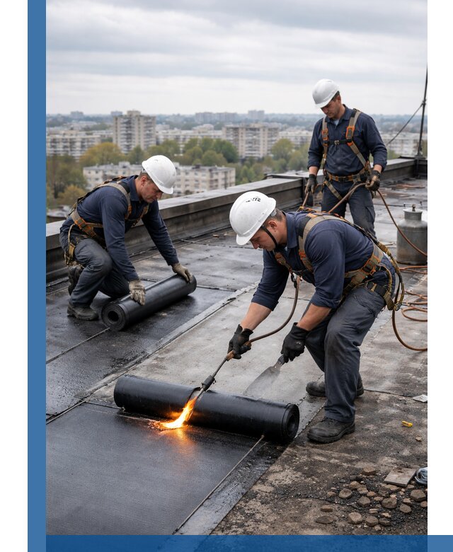 Ремонт наплавляемой кровли в Алейске качественно и надежно