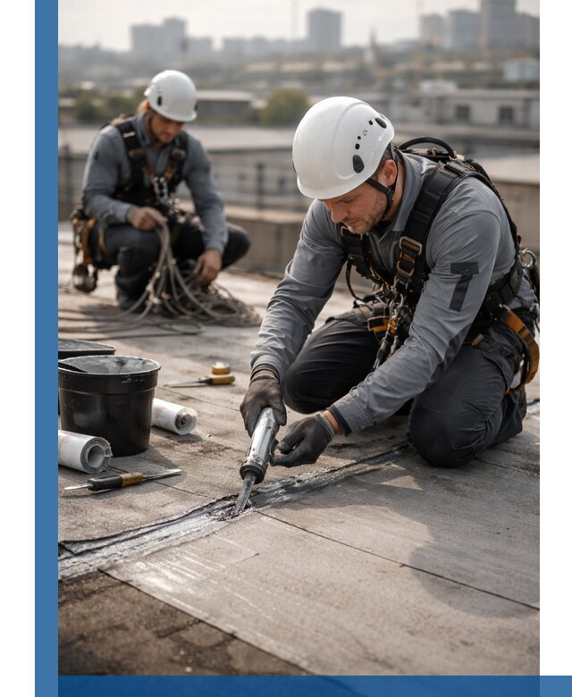 Аварийное и капитальное устранение протечек кровли в Алейске