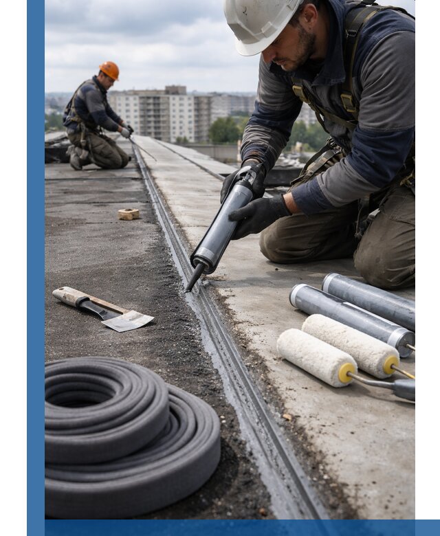 Герметизация швов кровли в Алейске с гарантией герметичности