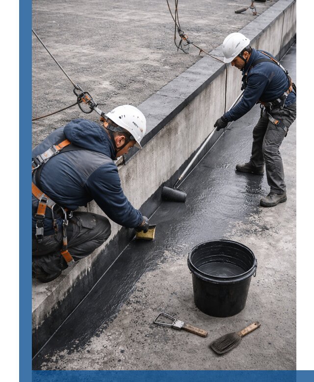 Гидроизоляция кровли жидкой резиной профессионально в Алейске
