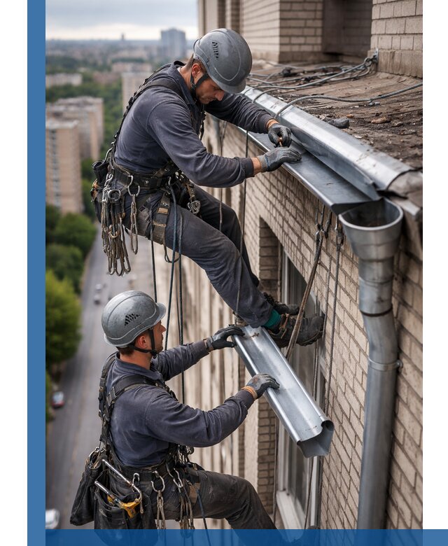 Ремонт водосточных желобов в Алейске, быстро и качественно