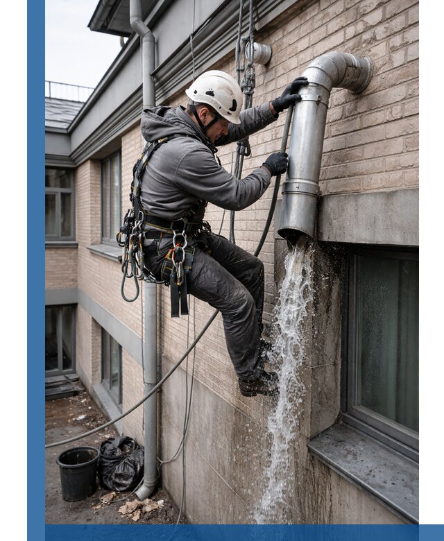 Профессиональная прочистка водосточных труб в Алейске с гарантией