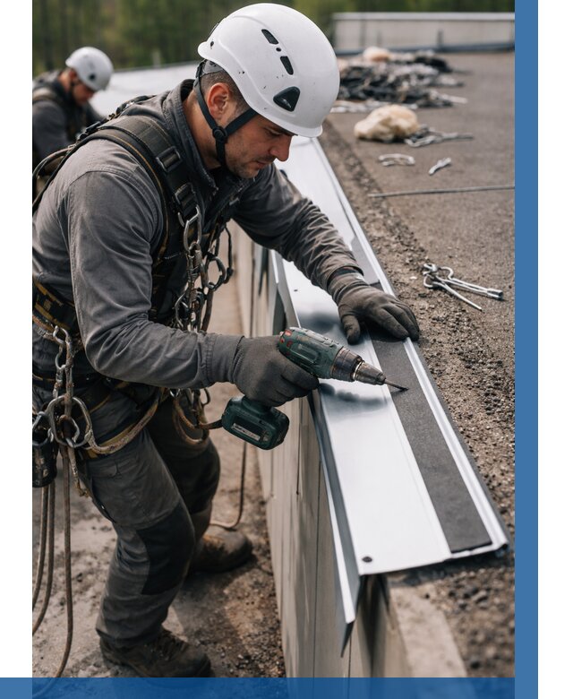 Монтаж капельника на кровле в Алейске от 309 р. | ВЫСОТНИК-Лук