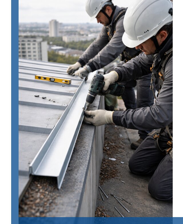 Монтаж капельника на кровле в Алейске с гарантией качества