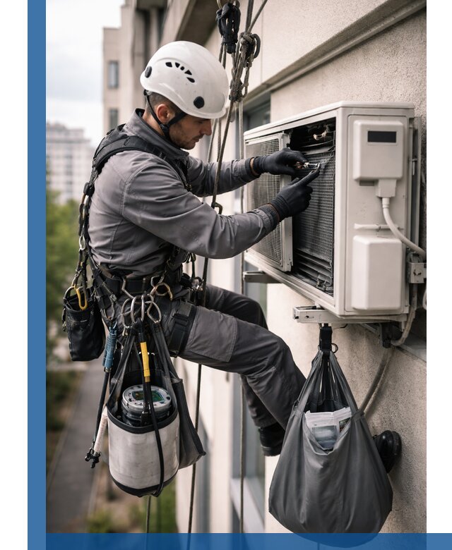 Обслуживание внешнего блока кондиционера в Алейске профессионально