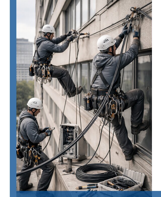 Прокладка оптоволоконного кабеля в Алейске под ключ с тестированием