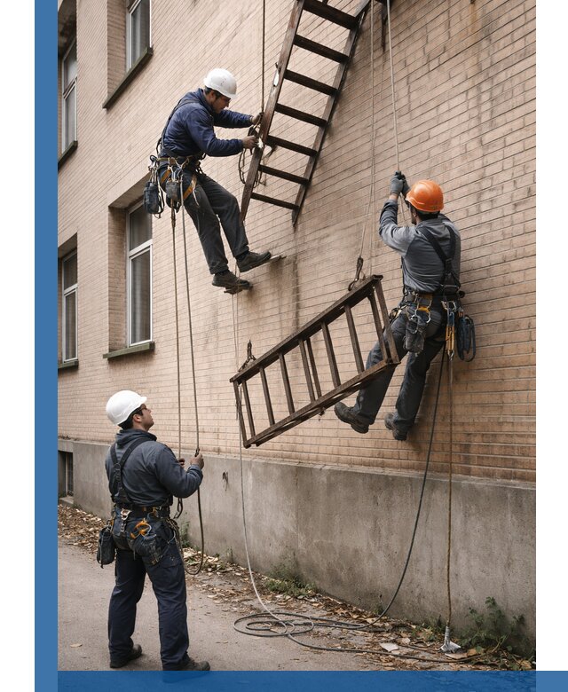 Демонтаж пожарной лестницы в Алейске быстро и безопасно
