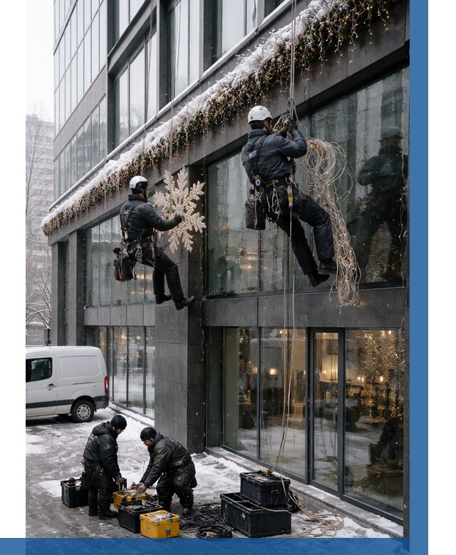 Демонтаж новогоднего оформления в Алейске от 5671 р. | ВЫСОТНИК-Лук