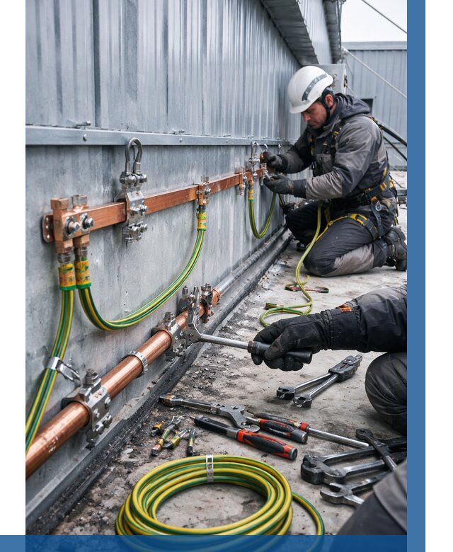 Монтаж заземления здания в Алейске от 25778 р. | ВЫСОТНИК-Лук