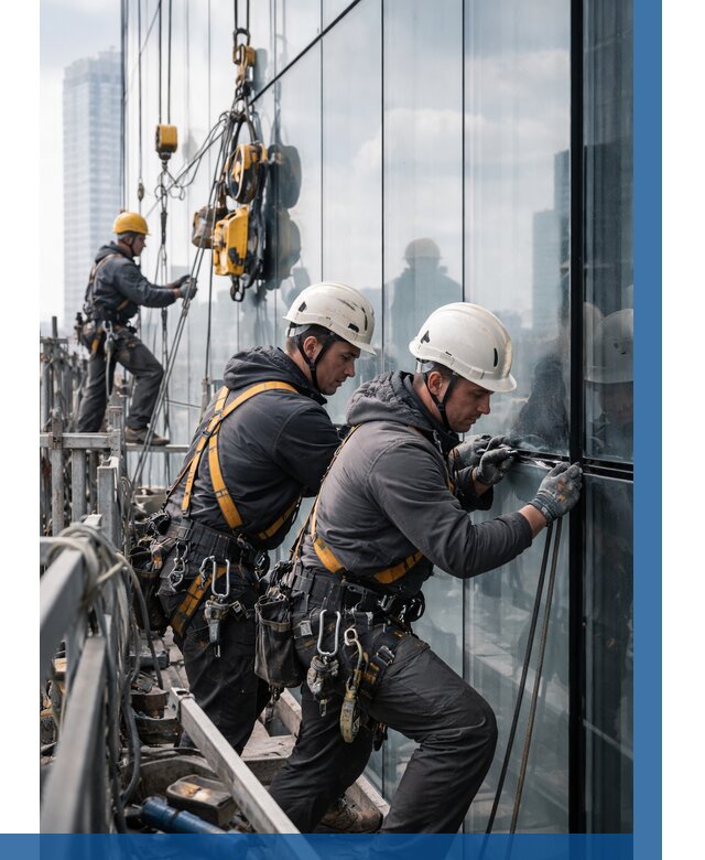 Структурное остекление фасадов в Алейске от 9795 р. | ВЫСОТНИК-Лук