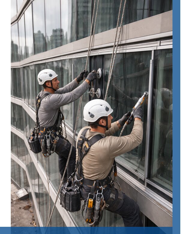 Радиусное остекление фасада в Алейске от 12373 р. | ВЫСОТНИК-Лук