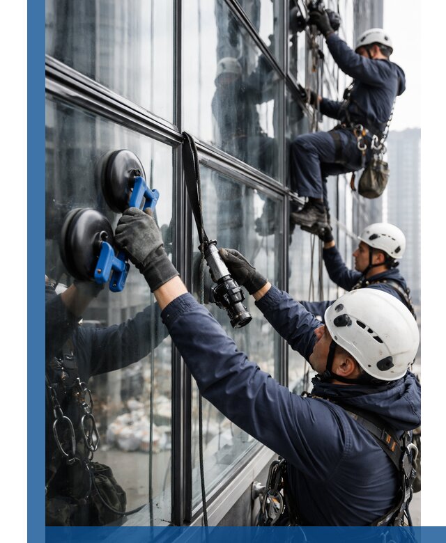 Радиусное остекление фасадов под ключ в Алейске с гарантиями