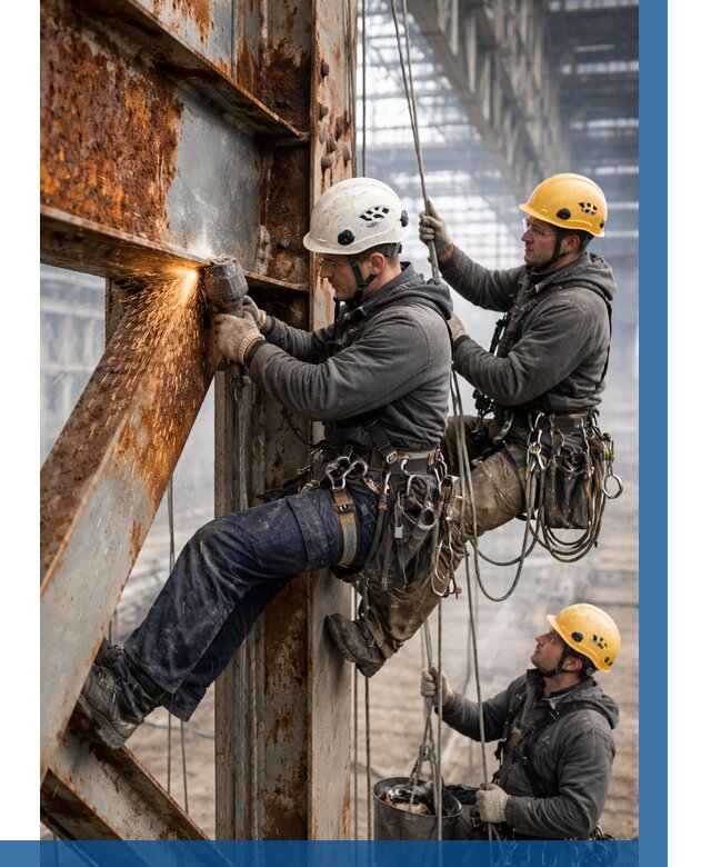 Зачистка металла от ржавчины в Алейске от 361 р. | ВЫСОТНИК-Лук