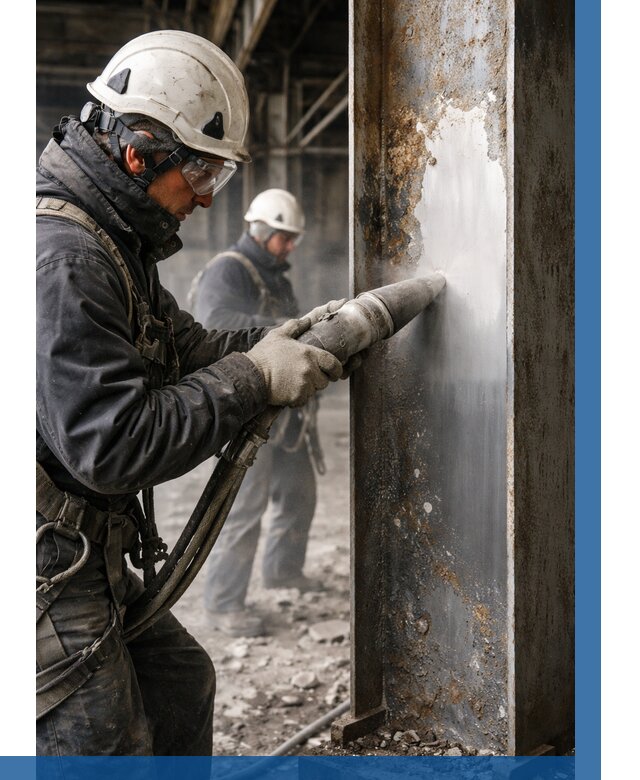 Удаление старой краски с металла в Алейске от 464 р. | ВЫСОТНИК-Лук