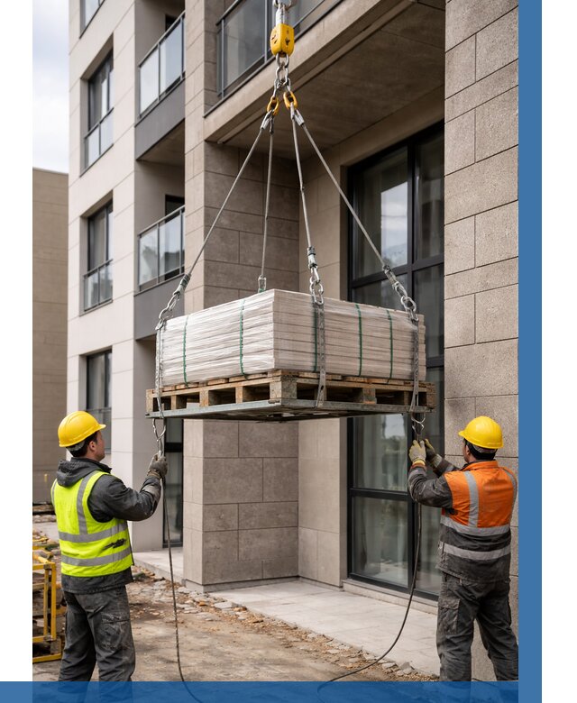 Подъем керамогранита на этаж в Алейске от 3609 р. | ВЫСОТНИК-Лук