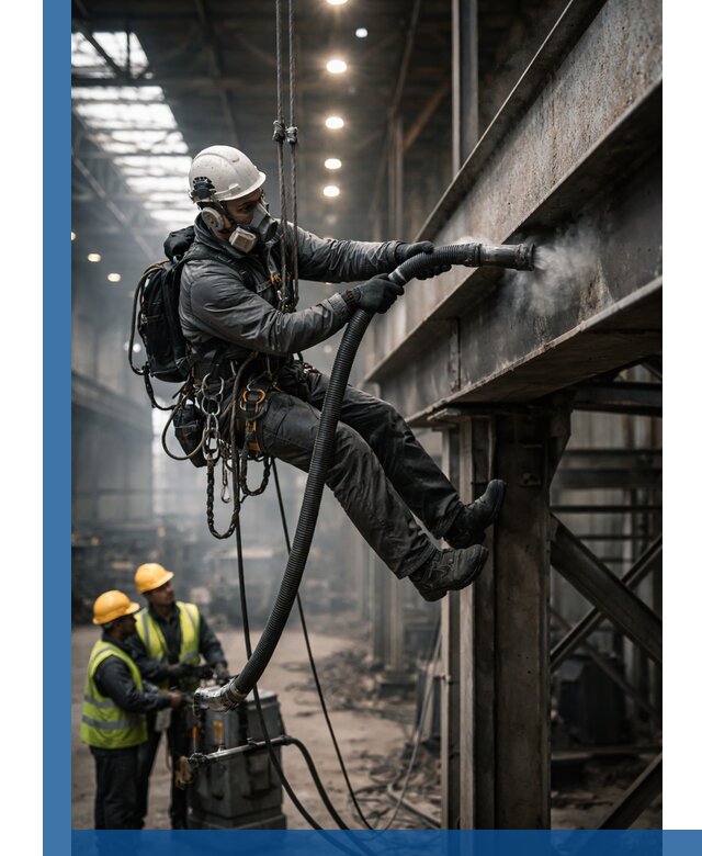 Обеспыливание конструкций в цехах промышленного производства в Алейске