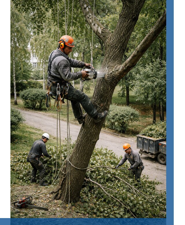 Кронирование деревьев в Алейске от 6702 р. | ВЫСОТНИК-Лук