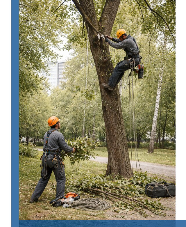 Санитарная обрезка деревьев в Алейске, профессионально и безопасно