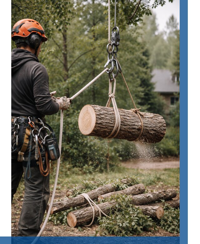 Валка деревьев частями в Алейске от 7733 р. | ВЫСОТНИК-Лук